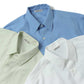 WASHED FINX TWILL BIG HALF SLEEVED SHIRT