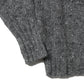 LOW-GAUGE HOMESPUN TWEED KNIT ZIP TURTLE