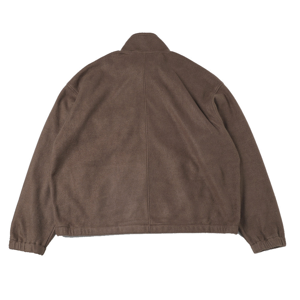 PURE SILK COMFORT FLEECE HALF ZIP P/O