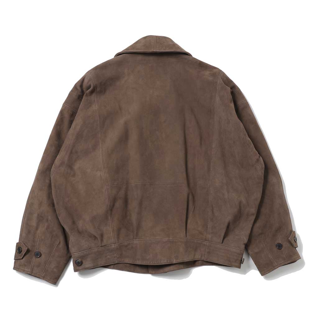 AURALEE(オーラリー)SILKY GRAIN SUEDE BLOUSON (A26SB01SG) | AURALEE