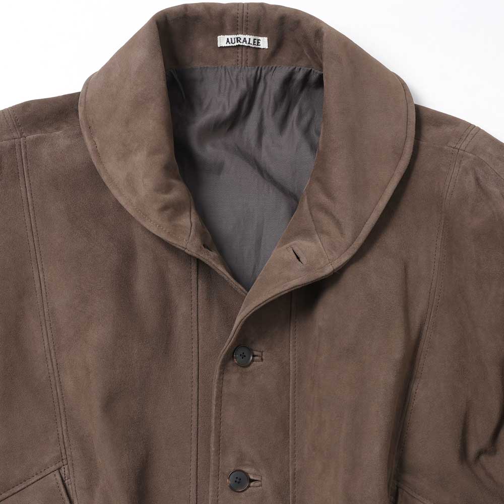 AURALEE(オーラリー)SILKY GRAIN SUEDE BLOUSON (A26SB01SG) | AURALEE AURALEE(オーラリー)SILKY GRAIN SUEDE BLOUSON (A26SB01SG) | AURALEE