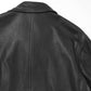 Textured Lamb Leather Blouse