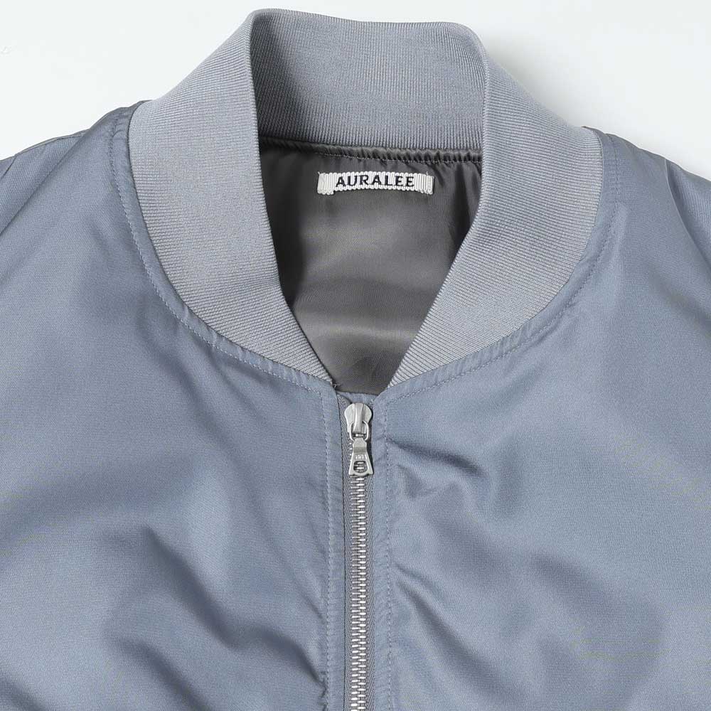 AURALEE(オーラリー)HIGH DENSITY SILK TWILL FLIGHT BLOUSON