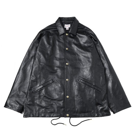 Leather Coach Jacket