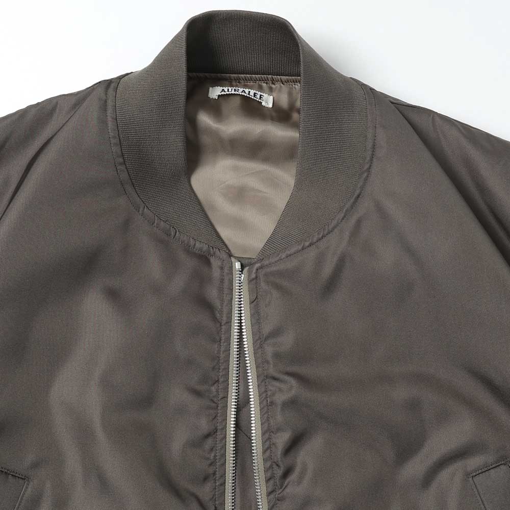 HIGH DENSITY SILK TWILL FLIGHT BLOUSON