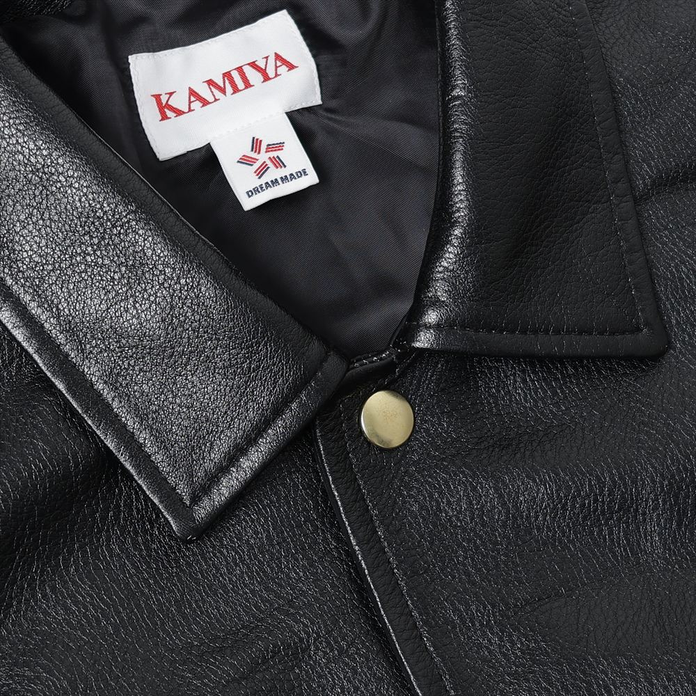 Leather Coach Jacket