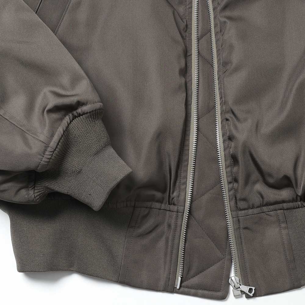 AURALEE HIGH DENSITY SILK TWILL FLIGHT BLOUSON (A26SB01AR