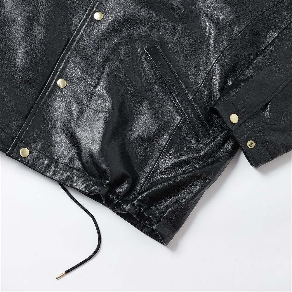 Leather Coach Jacket