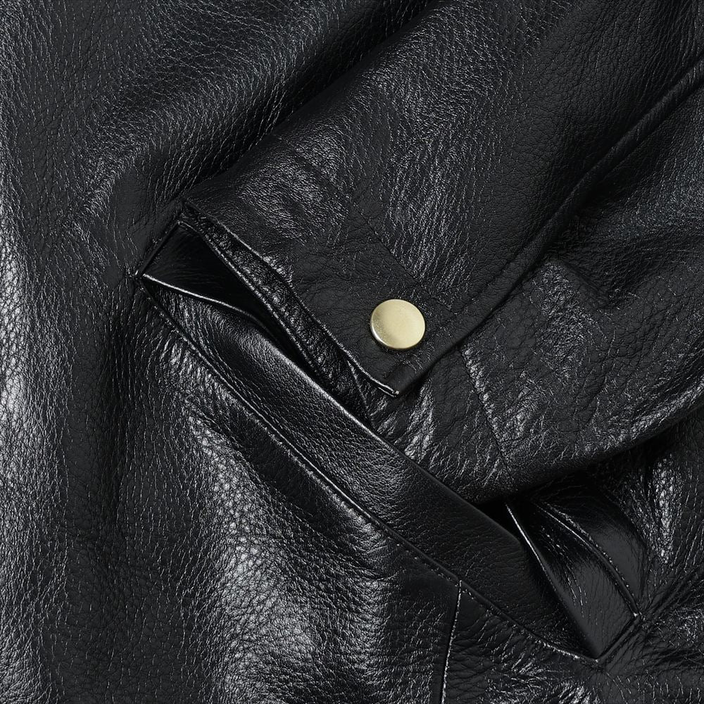 Leather Coach Jacket