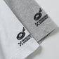 Printed Cross Crew Neck T-shirt - Flower