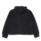 COTTON NYLON PILE ZIP PARKA