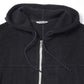 COTTON NYLON PILE ZIP PARKA