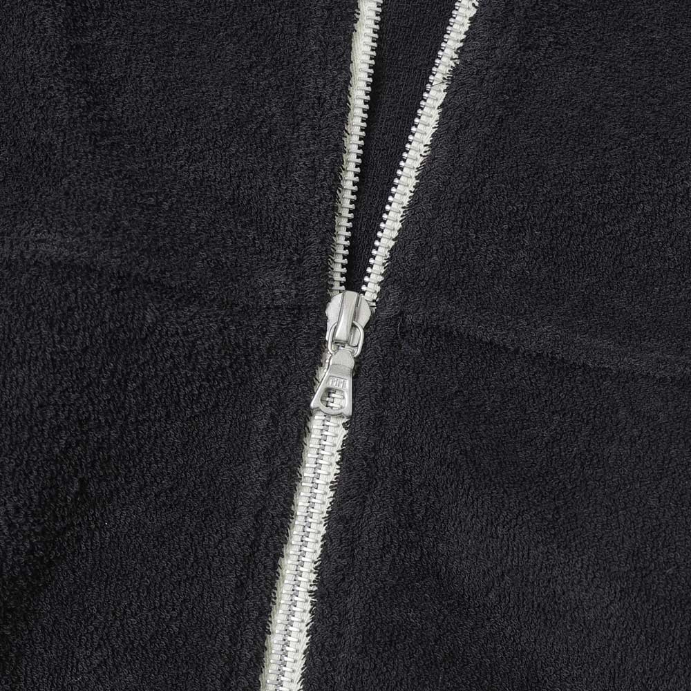 COTTON NYLON PILE ZIP PARKA