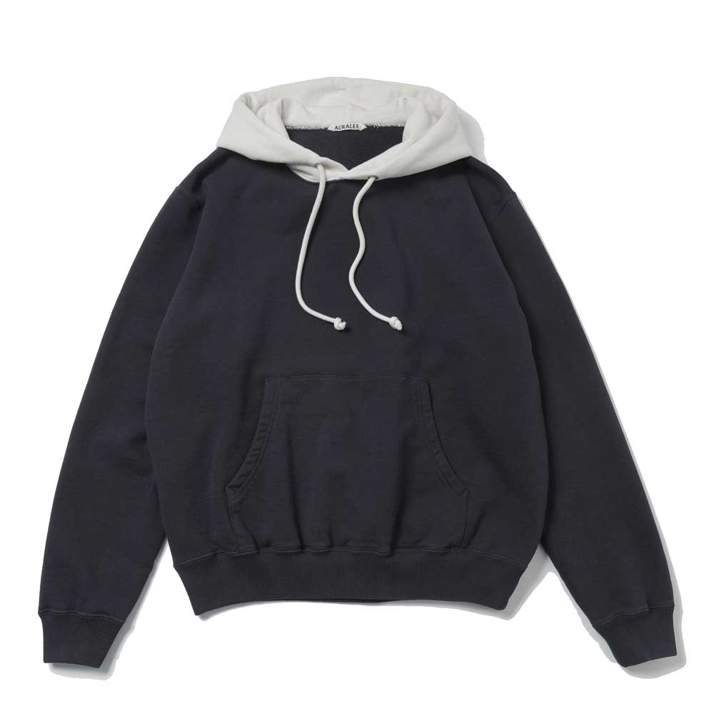 AURALEE) SMOOTH SOFT BD SWEAT P/O PARKA (A26SP01TU) | AURALEE