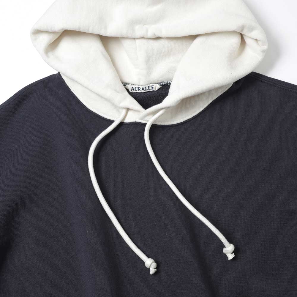 AURALEE) SMOOTH SOFT BD SWEAT P/O PARKA (A26SP01TU) | AURALEE