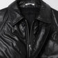 FINE CALF LEATHER DOWN BLOUSON