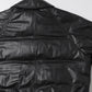 FINE CALF LEATHER DOWN BLOUSON