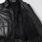 FINE CALF LEATHER DOWN BLOUSON