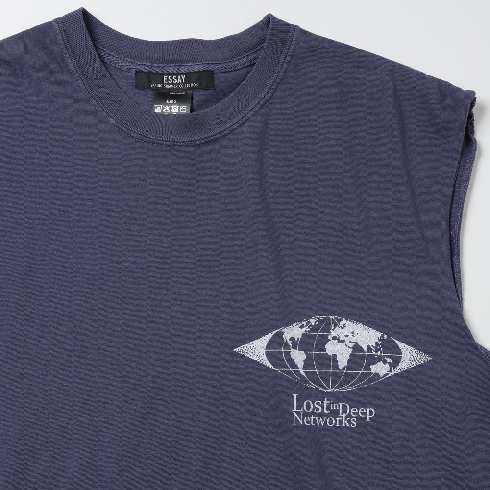 ESSAY(エッセイ)GARMENT DYE N/S T-SHIRT (ES22TS-05/C) | ESSAY