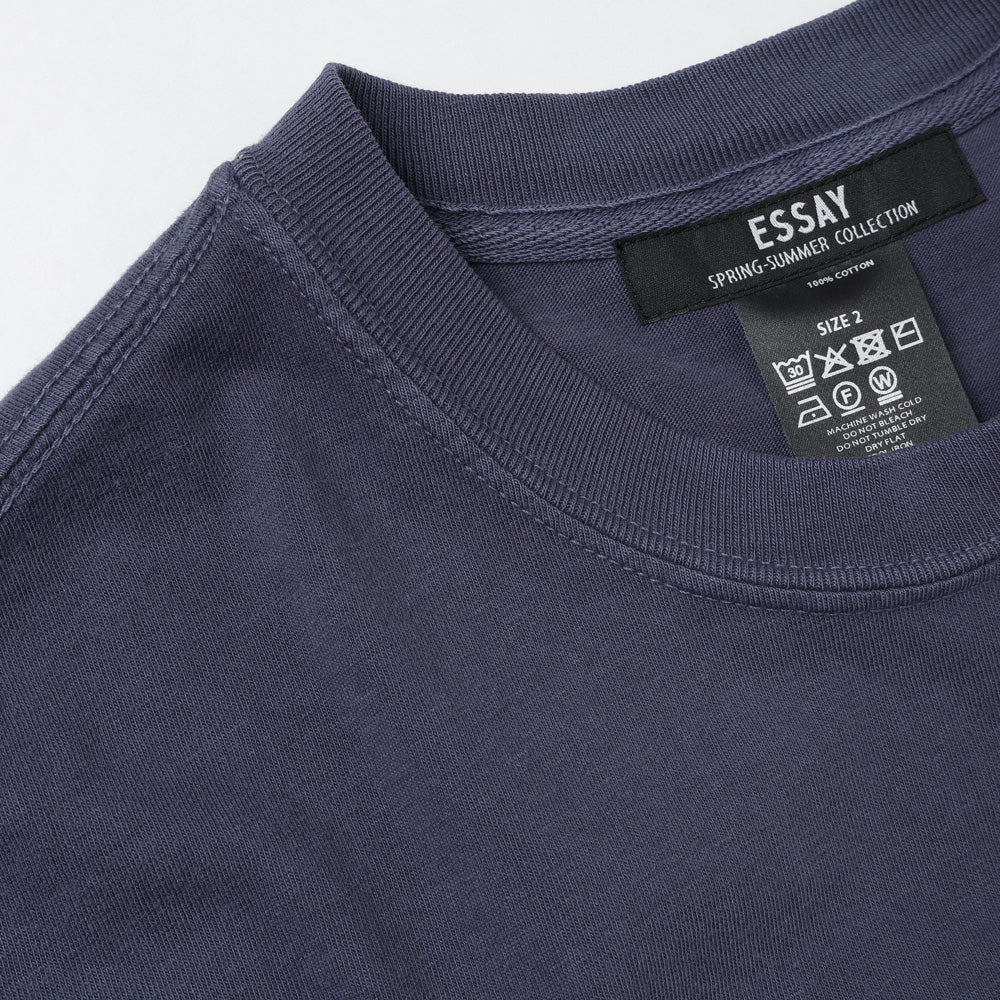 ESSAY(エッセイ)GARMENT DYE N/S T-SHIRT (ES22TS-05/C) | ESSAY