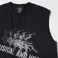 GARMENT DYE N/S T-SHIRT(MUSICAL)