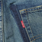 綿セルヴィッチデニム 製品加工 Levi's Wネーム P216