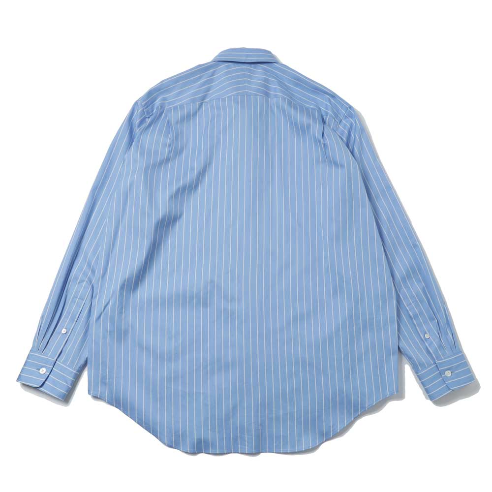 COTTON SILK STRIPE SHIRT