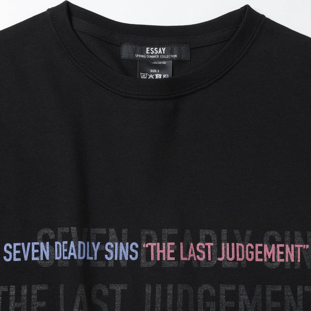 EAASY OVERSIZED DROP SHOULDER T-SHIRT (ES22TS-03/C) | ESSAY / Cut