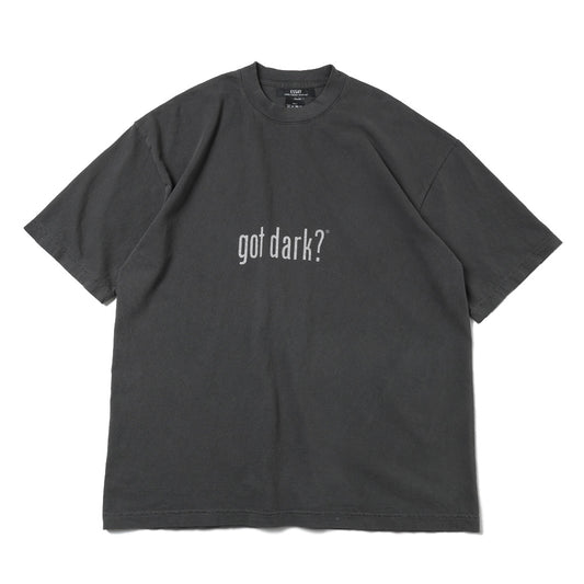 OVERSIZED GARMENT DYE T-SHIRT(GOT DARK?)
