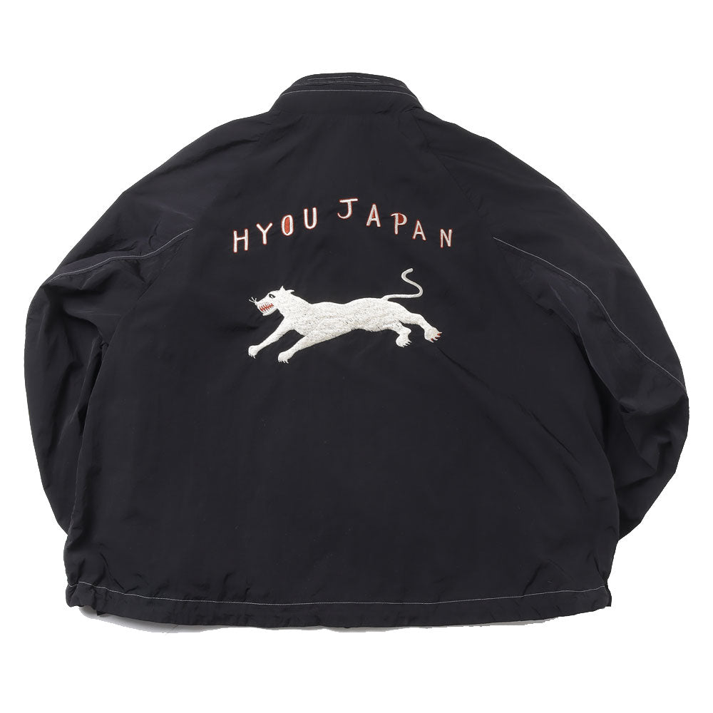 Recycled Nylon Coach Hoodie Jacket (Leopard)
