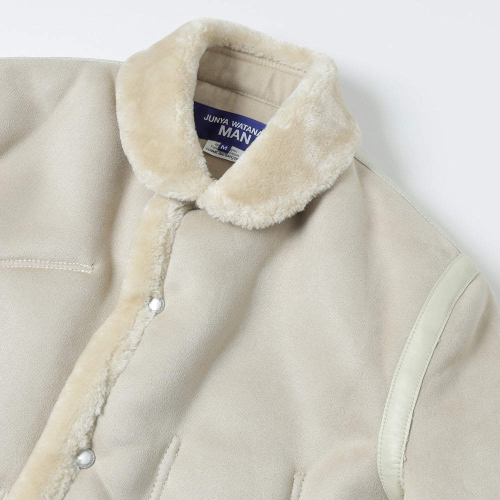 エステルボアムートン×レザー J025