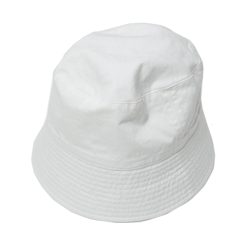 AURALEE) GARMENT-DYED FINX CHINO BUCKET HAT MADE BY KIJIMA