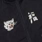 Recycled Nylon Coach Hoodie Jacket (Leopard)