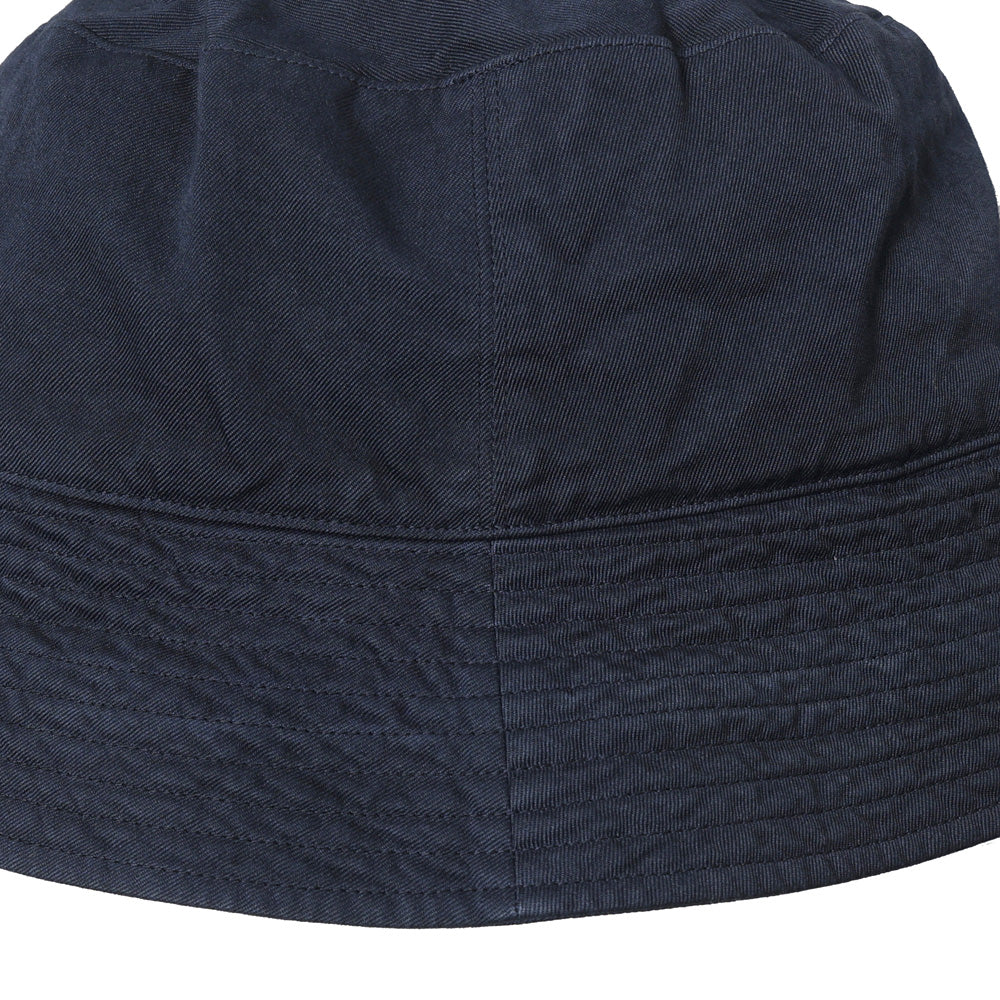 AURALEE) GARMENT-DYED FINX CHINO BUCKET HAT MADE BY KIJIMA