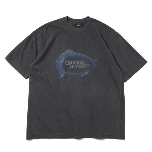 OVERSIZED GARMENT DYE T-SHIRT(PIGGY BANK)