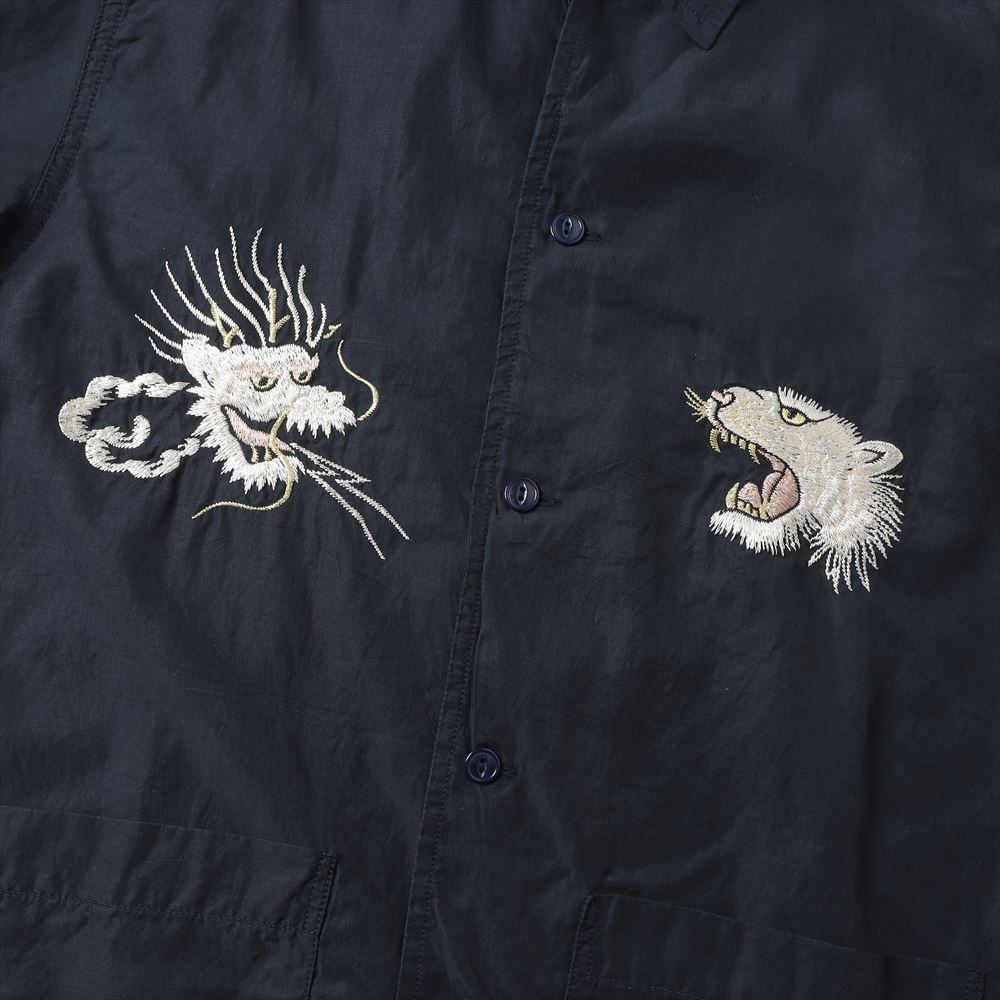 Cupra cotton twill S/S SHIRT (Dragon)