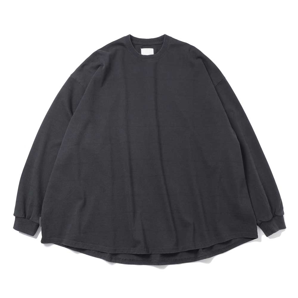 SIDE STRIPE SUPER BIG LS TEE(DISCHARGED)