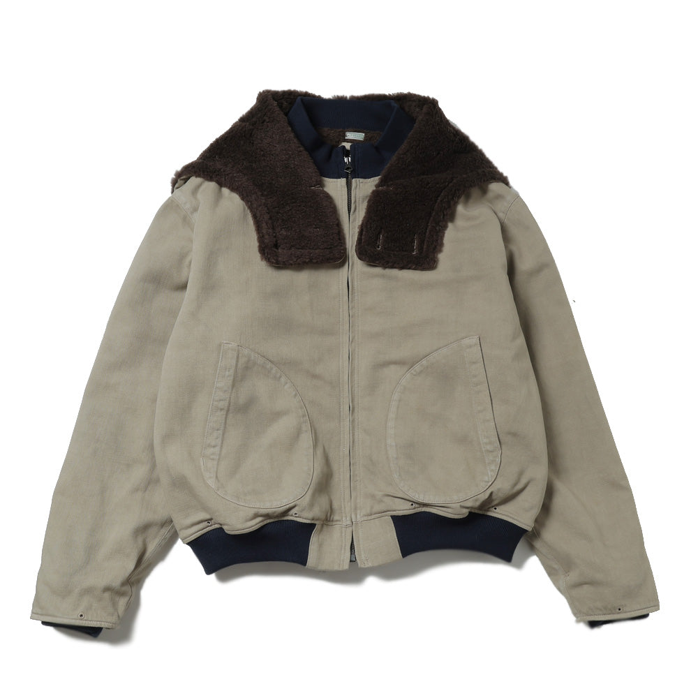 Vintage WW2 US Navy Deck Hooded Jacket