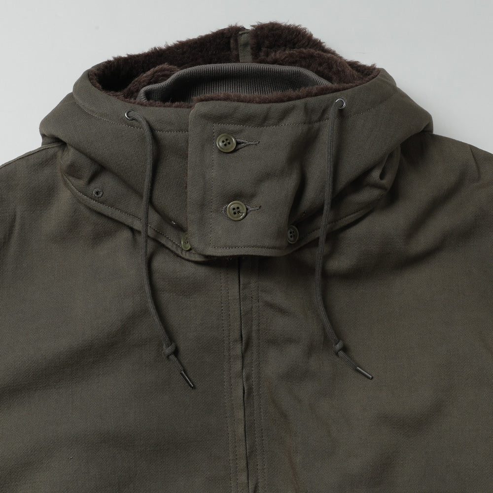 Vintage WW2 US Navy Deck Hooded Jacket