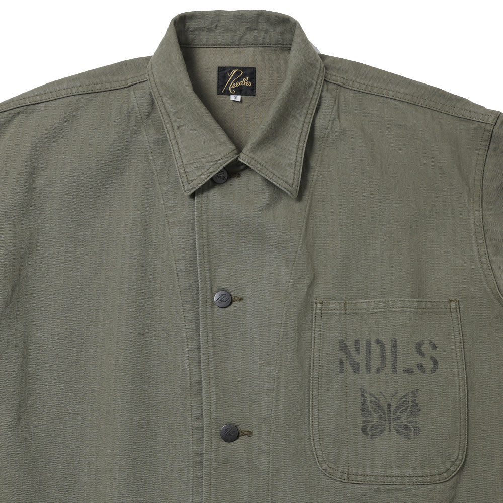 NEEDLES(ニードルズ)N-3 Jacket - Cotton Herringbone (SX153
