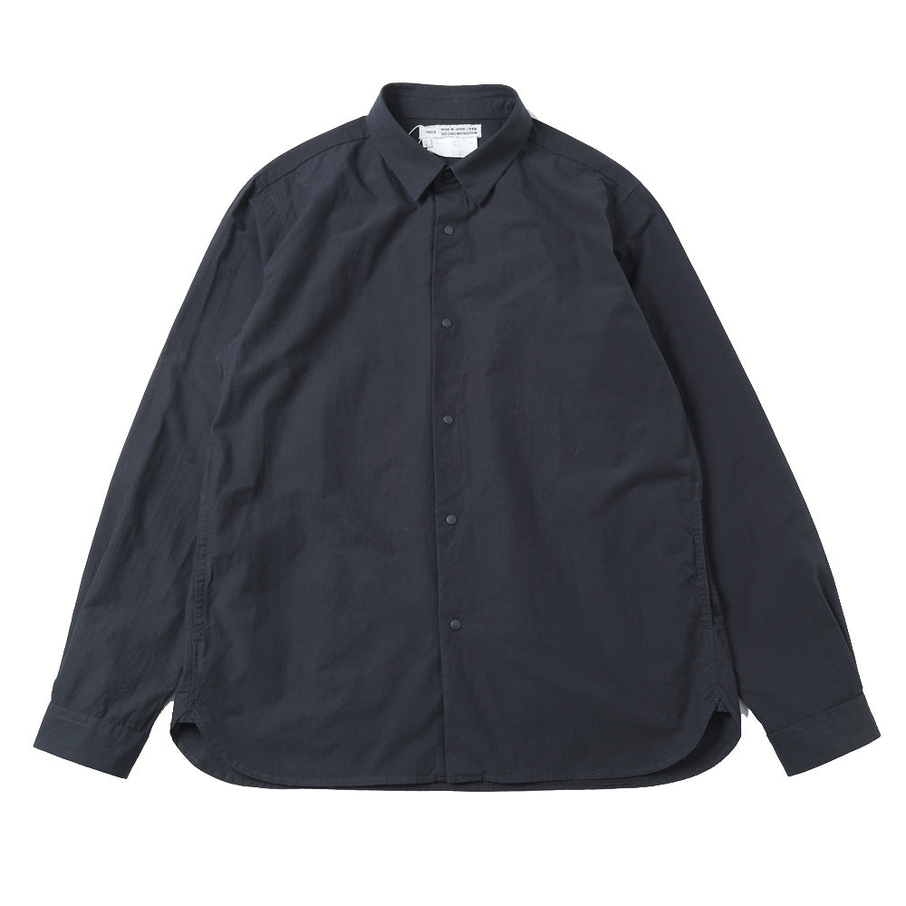 POLYPLOID LONG SLEEVE CAMP COLLAR SHIRT 