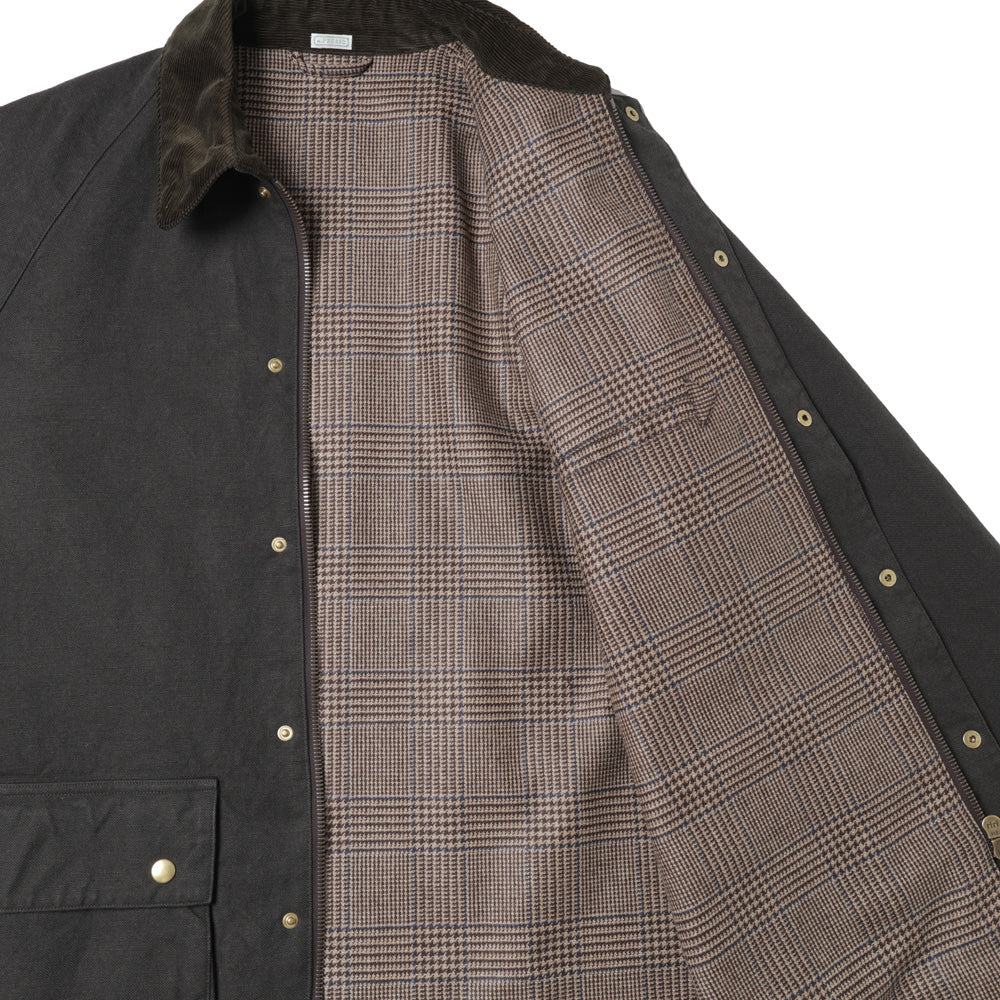 Vintage Silk Hemp Riding Oiled Jacket