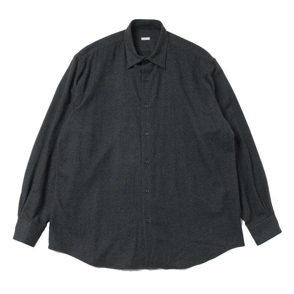 A.PRESSE (ア プレッセ) Wool Regular Collar Shirt 26AAP-02-18