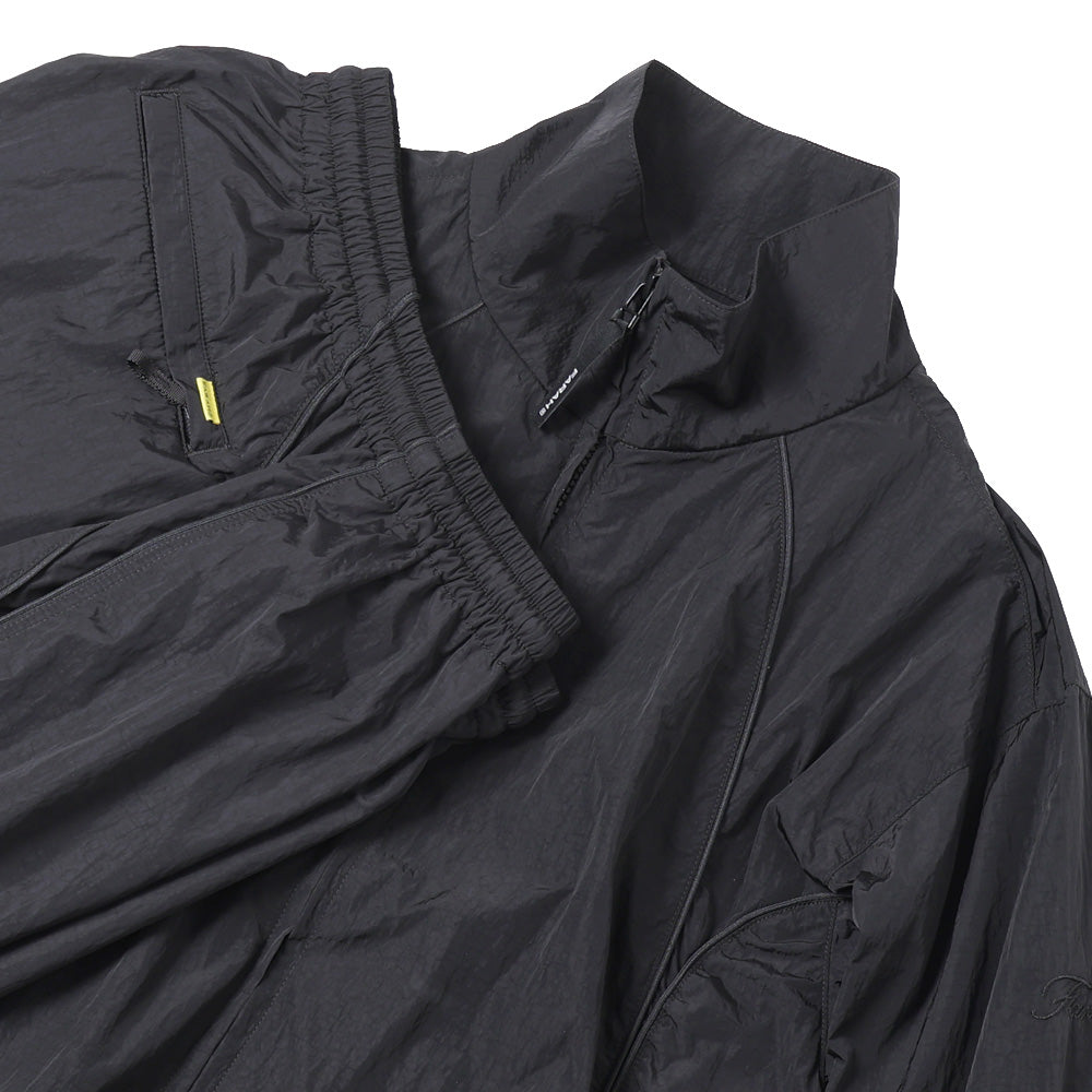 Nylon Piping Track Jacket