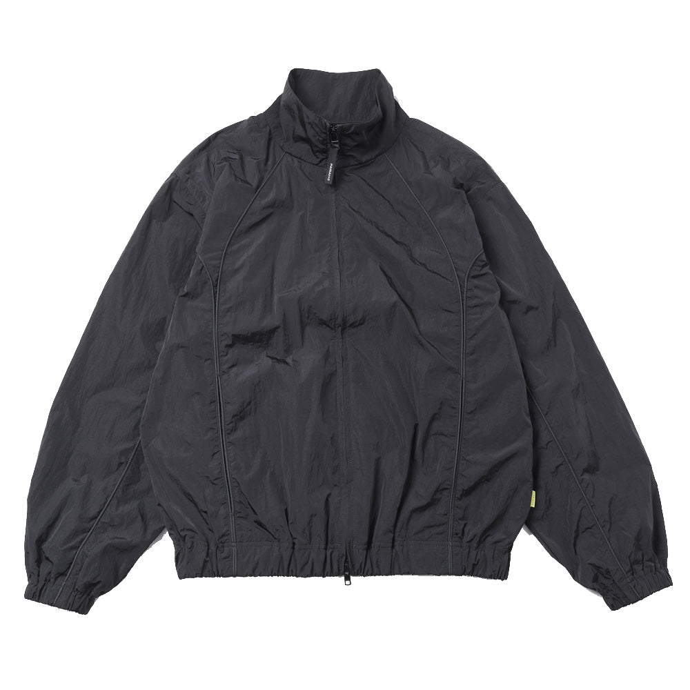 Nylon Piping Track Jacket