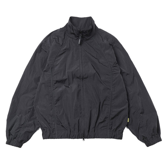 Nylon Piping Track Jacket
