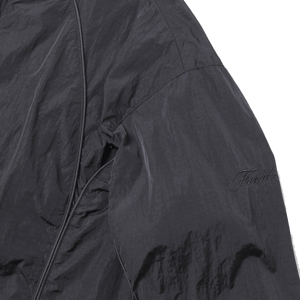 Nylon Piping Track Jacket