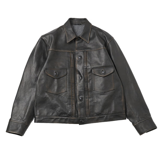 PATINA HORSE-HIDE JEAN JACKET