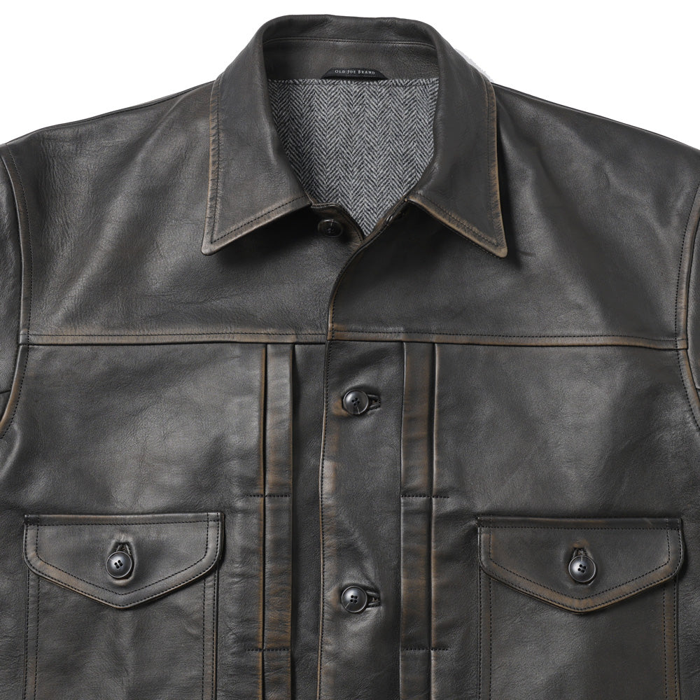 PATINA HORSE-HIDE JEAN JACKET