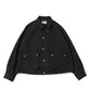 SHORT FIELD BLOUSON ORGANIC COTTON VOILE YARN TWILL